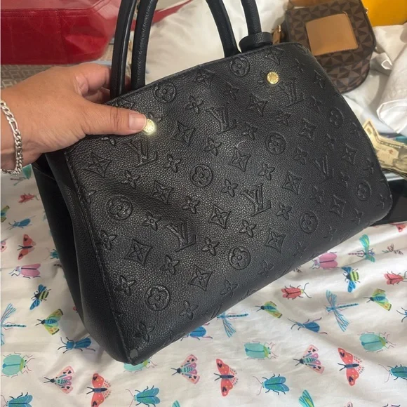 Louis Vuitton Black Satchel